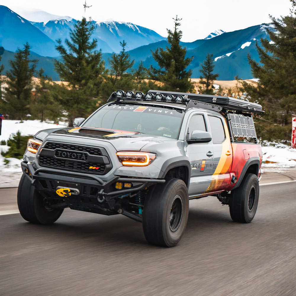 Toyota with Decals by Taco Vinyl